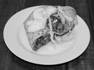 Cheese Chicken Rumali Shawarma