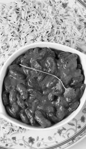 Rajma Chawal With Butter