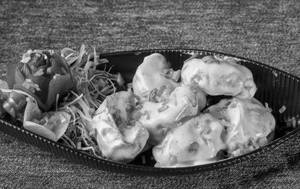 Veg Afghani Malai Momos
