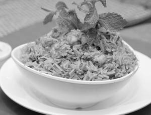 Prawns Biryani