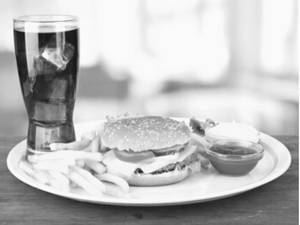 Spicy Veg Burger + Fries + Coke(200 Ml)