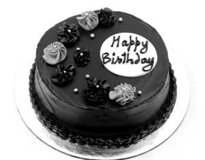 Chocolate Truffle Cake [ No Cream ]