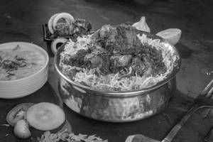 Gongura Mamsam Biryani (serves 2)