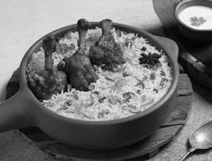 Chicken Lollipop Biryani (Serve 1)
