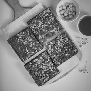 Hazelnut Fudgy Brownie [1 pc]