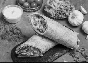 Plain Paneer Wrap