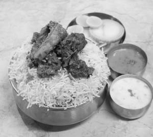 Mutton Roast Biryani