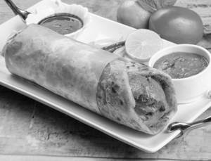 Butter Chicken Roll                                                                