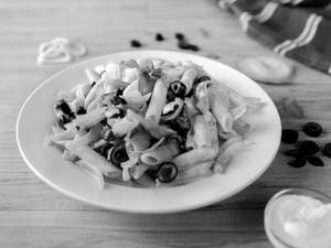 Veg Italian White Sauce Penne Pasta