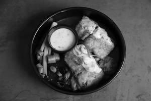 Mexican Grilled Fish With Zucchini Bed And Veloute Sauce