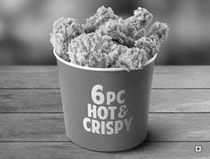 Hot & Crispy Chicken -6pc
