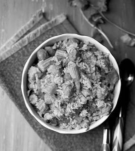 Baby Corn Fried Rice