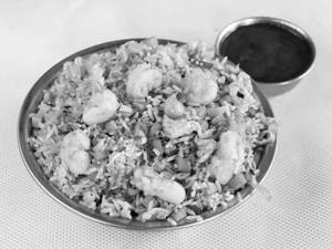 Special Prawns Fried Rice