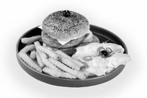 Chicken & Cheese Burger