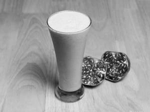 Pomegranate Milk Shake