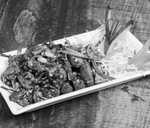 Mushroom Pepper Chilly