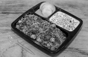 Cheese Pulao [Full] + Boondi Raita [Full]