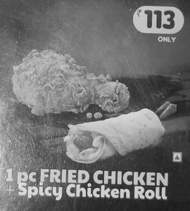Fried Chicken + Spicy Chicken Roll