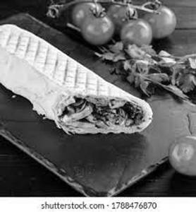 BBQ Mutton Wrap (Kebab) 