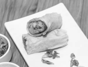 Double Egg Chicken Roll