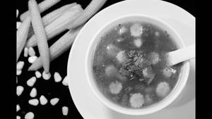 Baby corn Soup