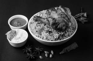 Grilled Chicken Biryani