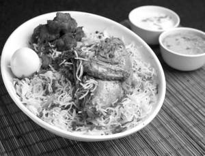 Special Hyderabadi Chicken Biryani