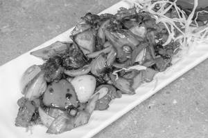 Chilli Mushroom Dry