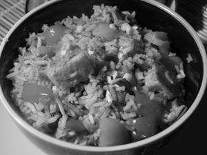 Brown Rice With Paneer