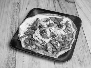 Toast With Chicken And Veggies