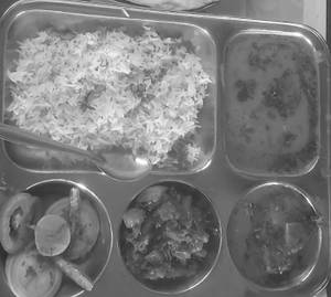 Dal Fry + Veg  + Paneer + 2 Roti + Rice