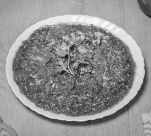 Egg Chicken Tadka