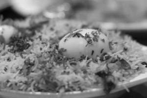 Special Hyderabad Egg Biryani Large