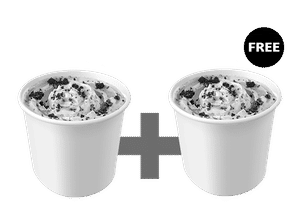 McFlurry Banana Caramel Oreo (M) BOGO