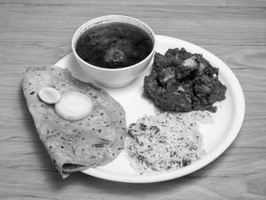 Mutton Thali