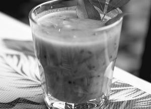 Pineapple Rasam With Papadam