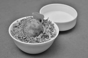 Egg Biryani [ Served With Raita & Gravy ]
