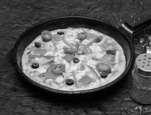 9" Cheese Burst Pizza Double Layer (Without Paneer)