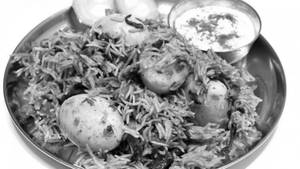 Egg Masala Biryani Full
