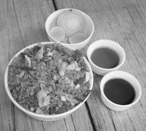 Egg schezwan fried rice
