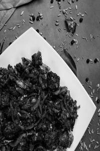 Mushroom Pepper Fry