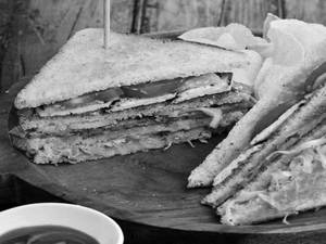 Veg Club Sandwich