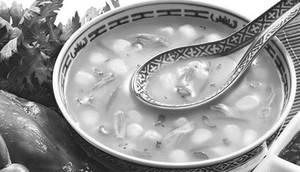 Chicken sweet corn soup