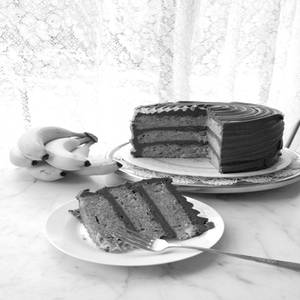 BANANA /CHOC CAKE SLC