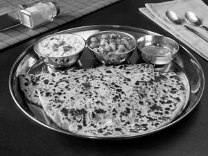 Methi Aloo Paratha