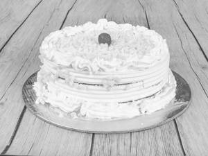 White Forest Cake