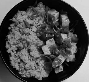 Cauli Fried Rice W/ Paneer Chilly