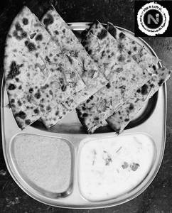 Whole Wheat Aloo Paratha(tandoor)