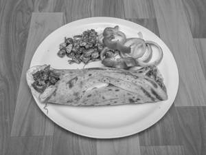 Paneer Egg Roll