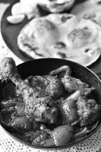 Kadai Chicken (Bone) (4 Pcs)